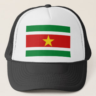 Casquette du drapeau du Suriname