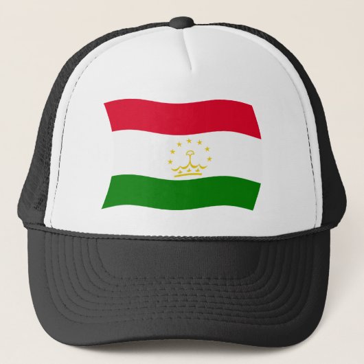 Casquette du drapeau du Tadjikistan (Devant)