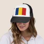 Casquette du drapeau du Tchad (En situation)