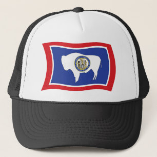 Casquette du drapeau du Wyoming