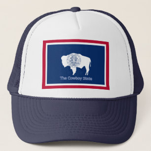 Casquette du drapeau du Wyoming