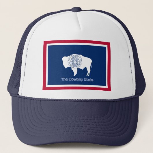 Casquette du drapeau du Wyoming (Devant)