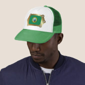 Casquette du drapeau encadré à Washington (En situation)