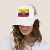 Casquette du drapeau équatorien (En situation)