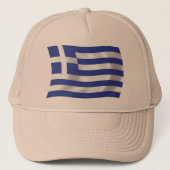 Casquette du drapeau grec (Devant)
