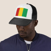 Casquette du drapeau guinéen Conakry (En situation)