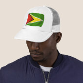 Casquette du drapeau guyanais (En situation)