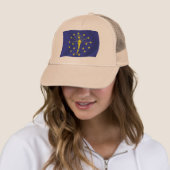 Casquette du drapeau Indiana (En situation)