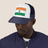 Casquette du drapeau indien (En situation)