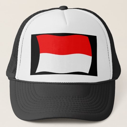 Casquette du drapeau indonésien (Devant)