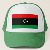 Casquette du drapeau libyen (Devant)