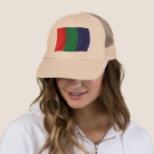 Casquette du drapeau Mars (En situation)