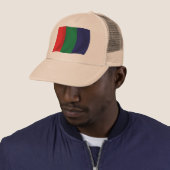Casquette du drapeau Mars (En situation)