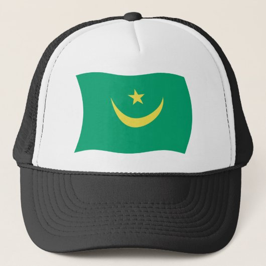 Casquette du drapeau mauritanien (Devant)