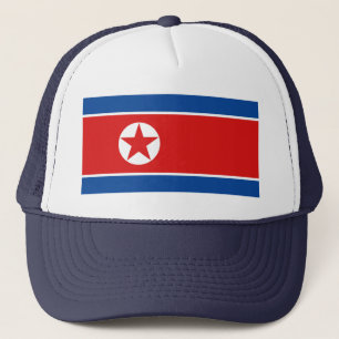 Casquette du drapeau nord-coréen