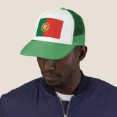 Casquette du drapeau portugais (En situation)