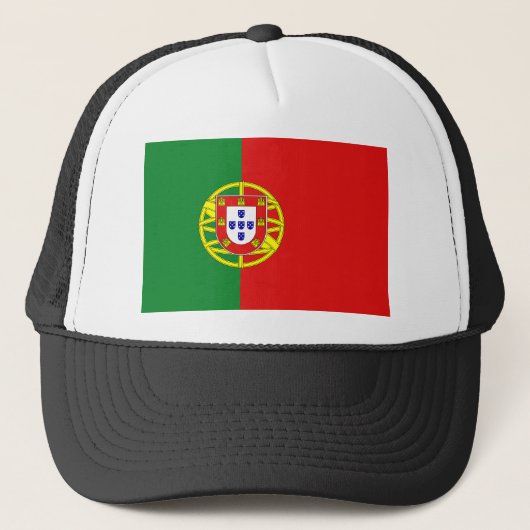 Casquette du drapeau portugais (Devant)
