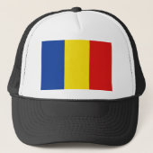 Casquette du drapeau roumain (Devant)