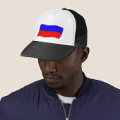 Casquette du drapeau russe (En situation)