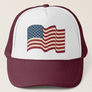 Casquette du drapeau rustique américain