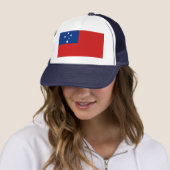 Casquette du drapeau Samoa (En situation)