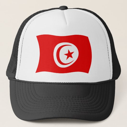 Casquette du drapeau tunisien (Devant)