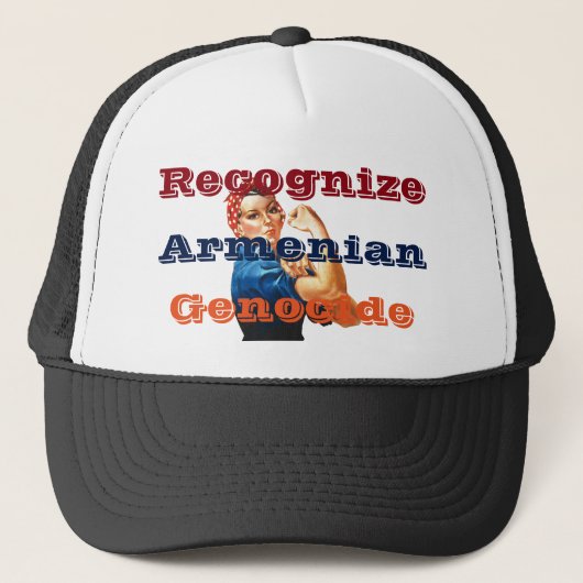 Casquette du génocide arménien (Devant)