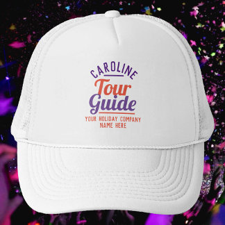 Casquette du guide touristique