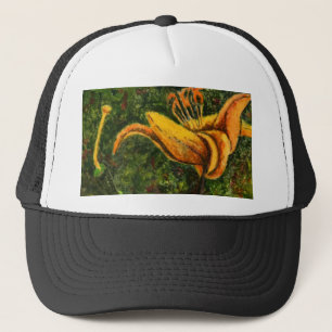 Casquette du jardin fleuri