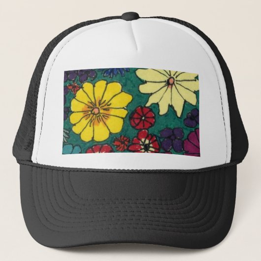 Casquette du jardin fleuri (Devant)