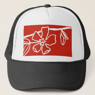Casquette du jardin fleuri