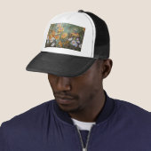 Casquette du jardin fleuri (En situation)
