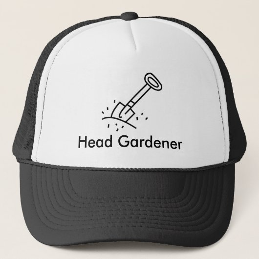 Casquette du jardinier chef (Devant)
