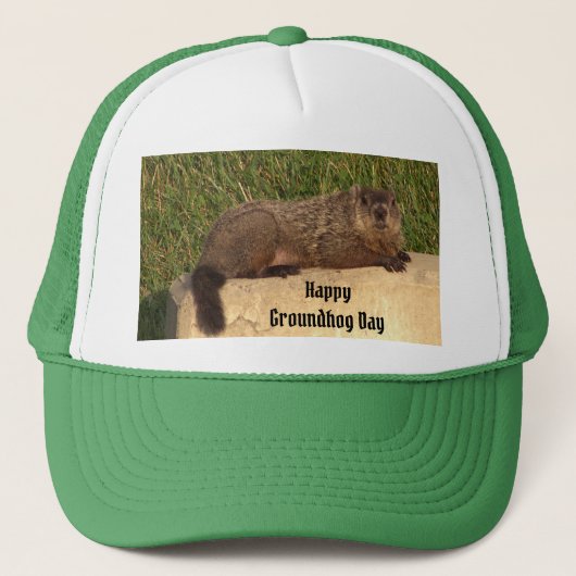 Casquette du jour de la marmotte (Devant)