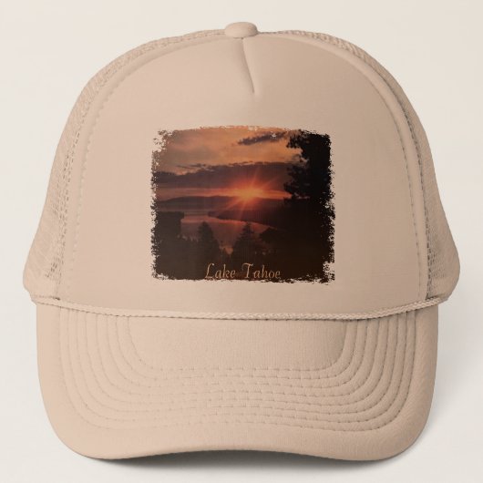 Casquette du lac Tahoe Sunrise (Devant)