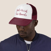 Casquette du logo GWOH (En situation)