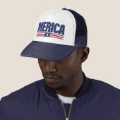 Casquette du logo Merica (En situation)