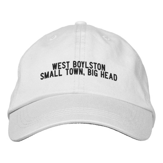 Casquette du Massachusetts de West Boylston (Devant)