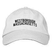 Casquette du Massachusetts de Westborough (Devant)