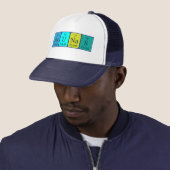 Casquette du nom de table périodique Arunas (En situation)