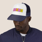 Casquette du nom de table périodique Indira (En situation)