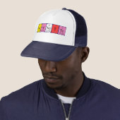 Casquette du nom de table périodique Nannette (En situation)