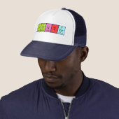 Casquette du nom de table périodique Wynter (En situation)