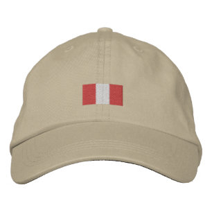 Casquette du Pérou - Drapeau du Pérou