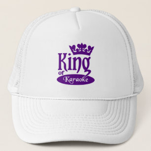 Casquette du roi de Karaoké