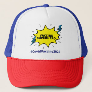 Casquette du Superhero du vaccin