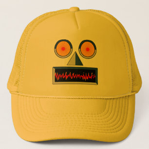 Casquette du visage du robot