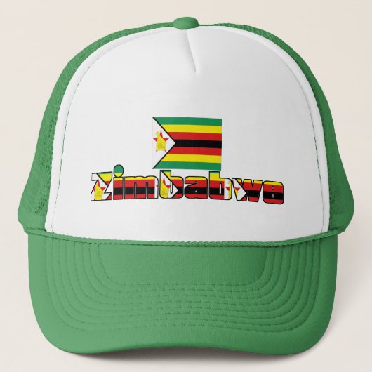Casquette du Zimbabwe (Devant)