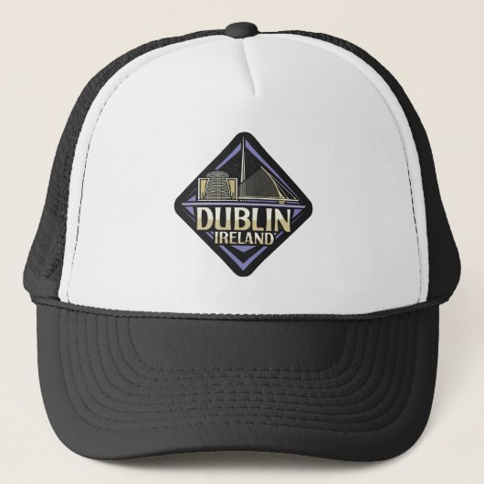 Casquette Dublin Irlande (Devant)