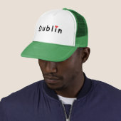 Casquette Dublin Irlande, j'aime Dublin (En situation)